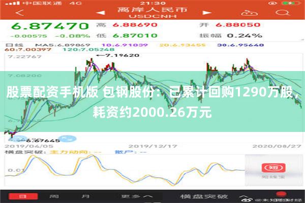 股票配资手机版 包钢股份：已累计回购1290万股，耗资约2000.26万元