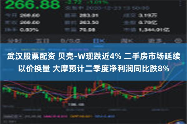 武汉股票配资 贝壳-W现跌近4% 二手房市场延续以价换量 大摩预计二季度净利润同比跌8%